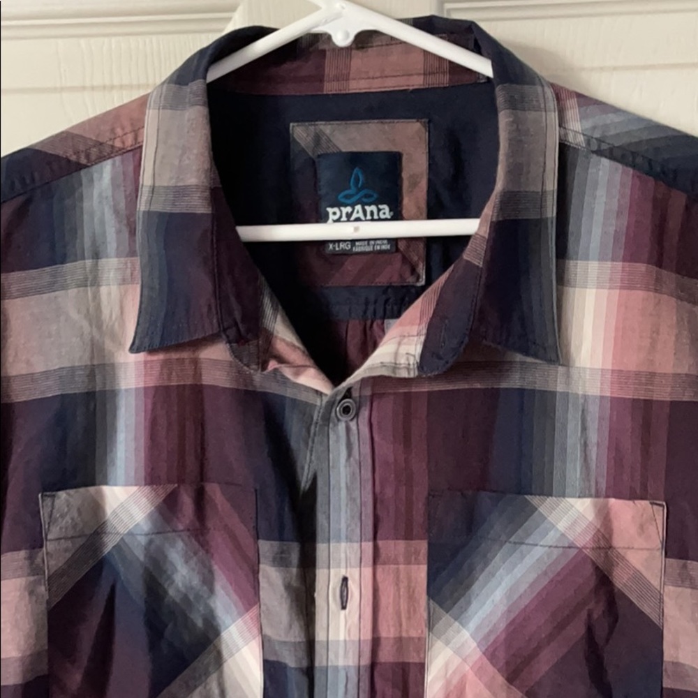 Prana flannel shirt men’s size xl